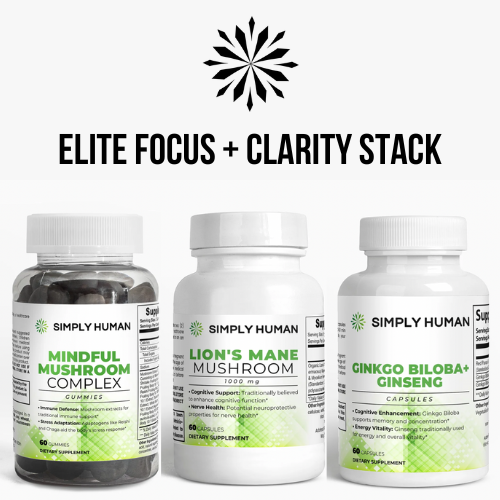 This Shopify bundle combines powerful supplements for cognitive support and vitality. Featuring Mindful Mushroom Complex, Lions Mane, and Ginkgo Biloba + Ginseng, it offers a convenient solution for enhancing focus, mental clarity, and energy levels. Optimize your wellness routine with this holistic blend.